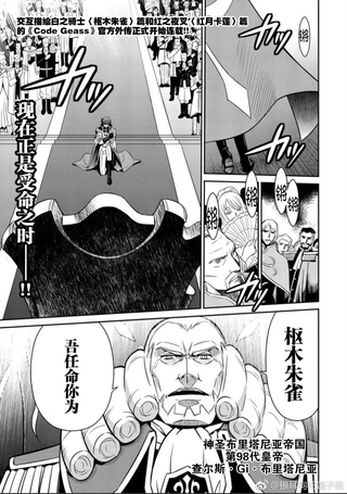 Code Geass 叛逆的鲁鲁修 外传 白之骑士 红之夜叉