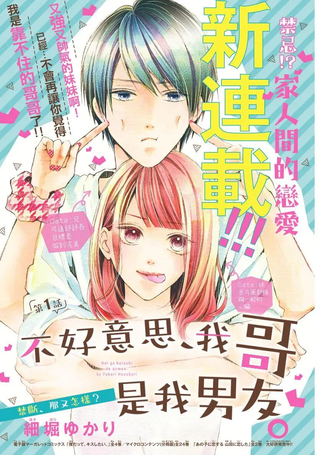 不好意思，我哥是我男友。