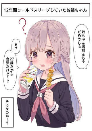 冻眠了12年的姐姐