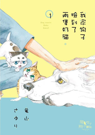 我家狗子捡到了两只奶猫