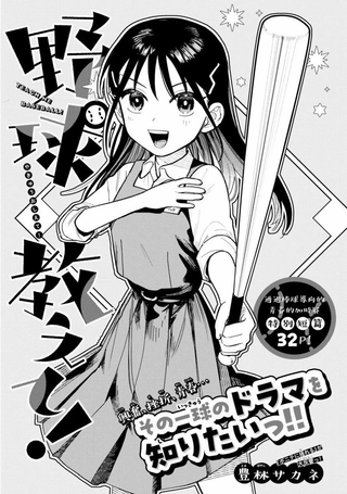 教我打棒球！