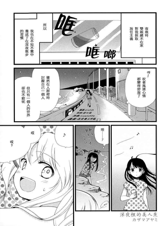 深夜里的美人鱼