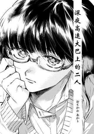 深夜高速大巴上的二人
