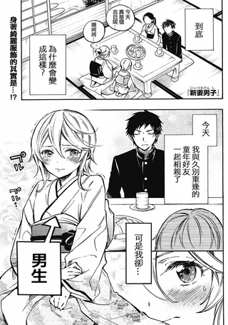 新妻男子