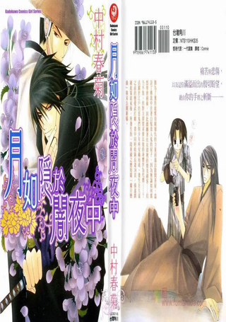 月如隐於闇夜中